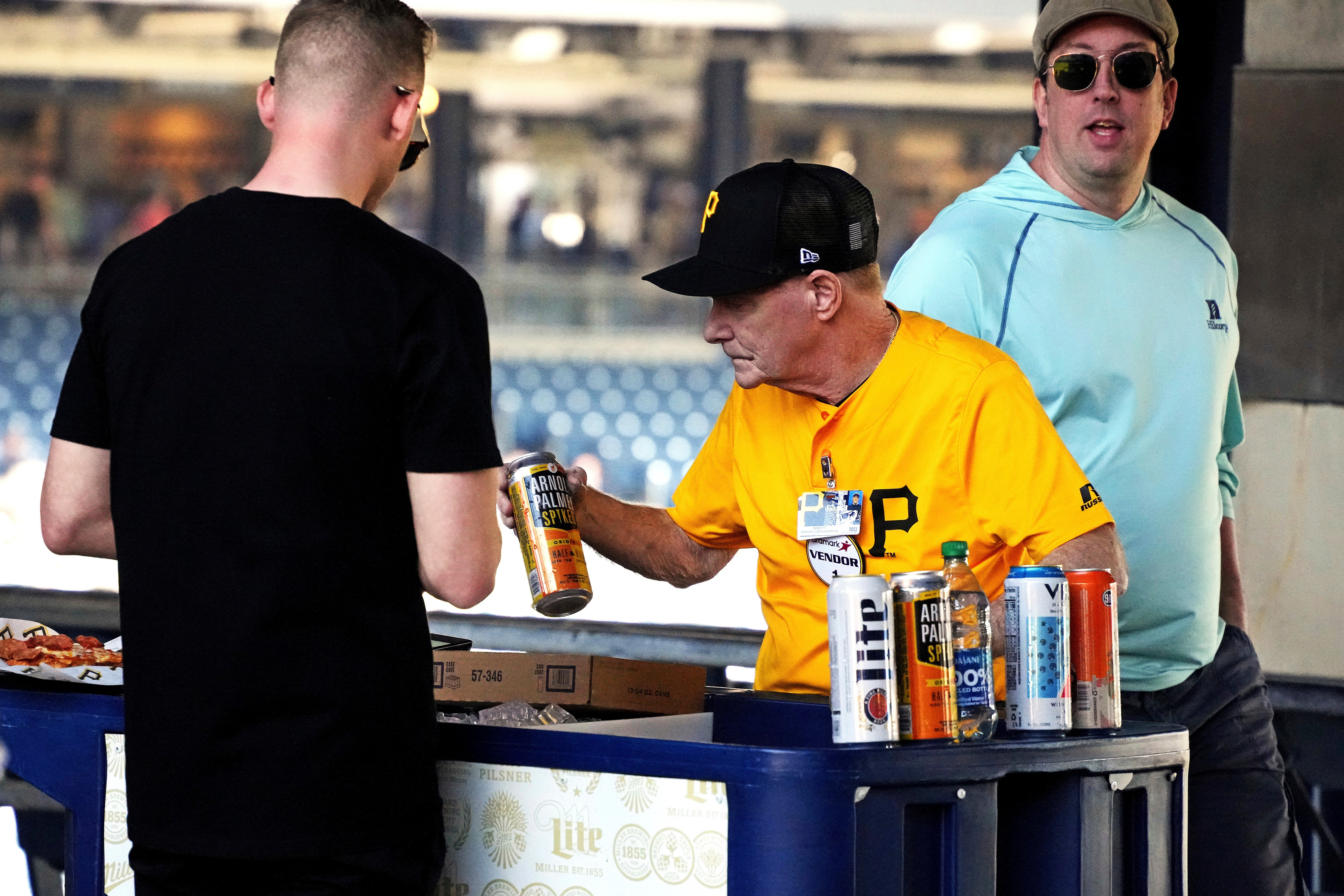 Beer Sales Eigth Inning Baseball