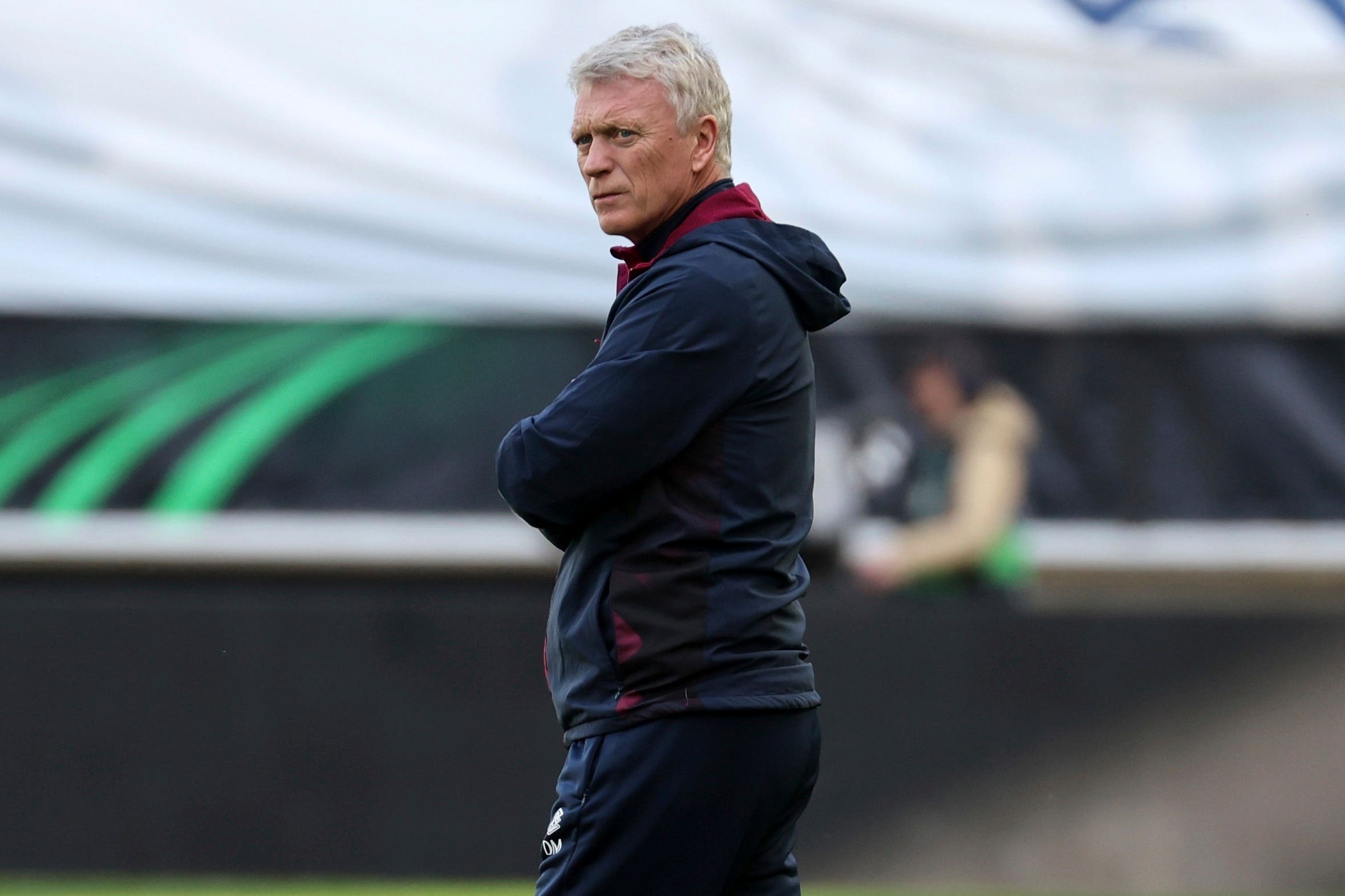 David Moyes admits the result was better than the performance after West Ham’s draw with Gent (Geert Vanden Wijngaert/AP)