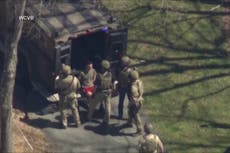 Moment FBI swoop in and arrest Pentagon leaks suspect