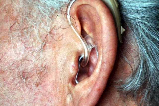 <p>Hearing aids may protect against higher risk of dementia linked to hearing loss (Sean Dempsey/PA)</p>