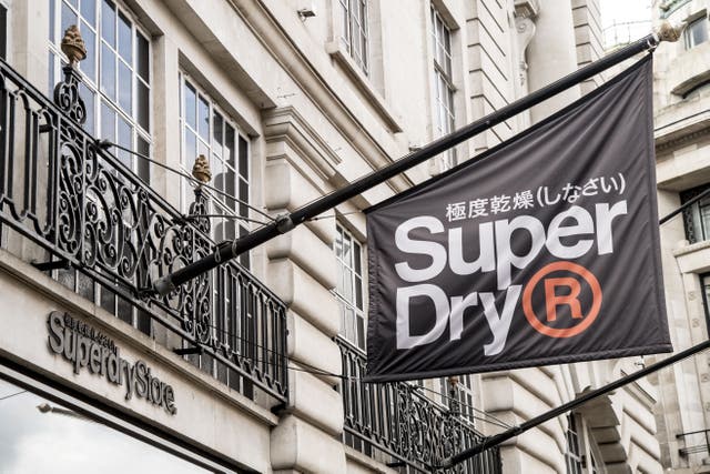 Fashion chain Superdry has warned over its profits and revealed plans to cut costs by more than £35 million (Ian West/ PA)