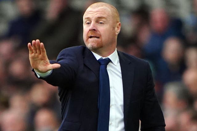 Everton manager Sean Dyche is refusing to trust to luck in the battle for Premier League survival (Peter Byrne/PA)
