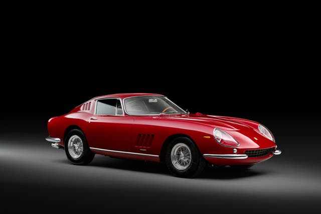The Ferrari 275 GTB/4 was first owned by Steve McQueen. (RM Sotheby’s)