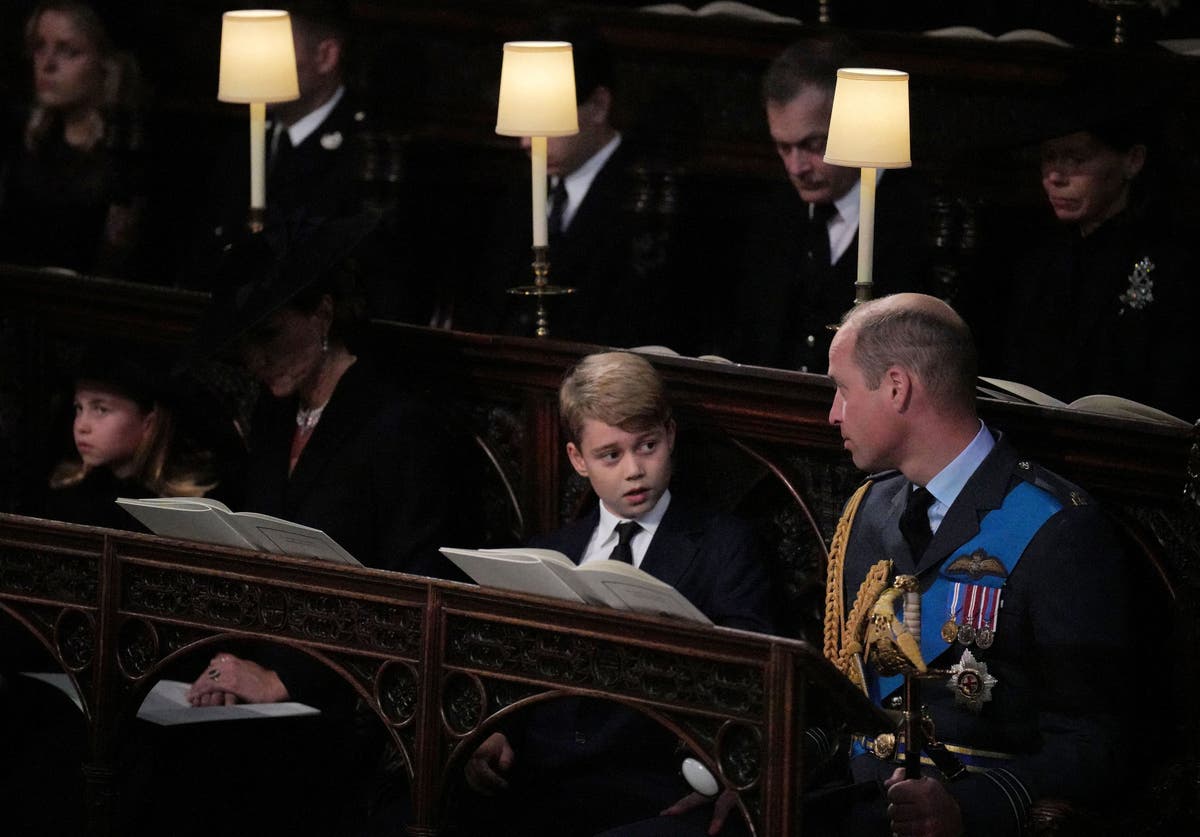 Prince George to carry a sword at King Charles’s coronation ‘to protect grandfather’