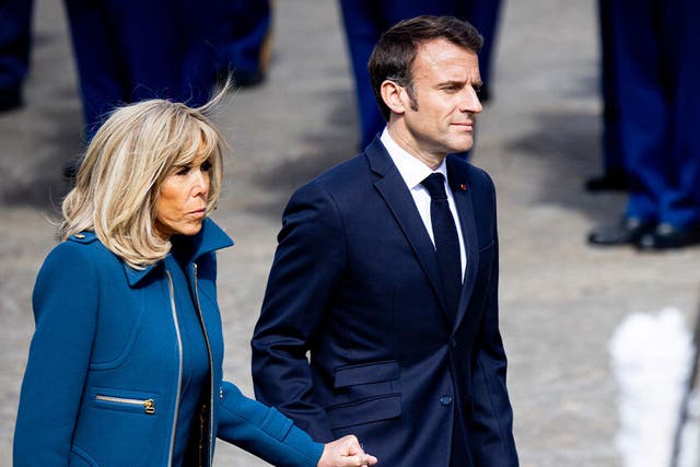 <p>Watch live: Macron visits Notre-Dame Cathedral restoration site four years after fire</p>