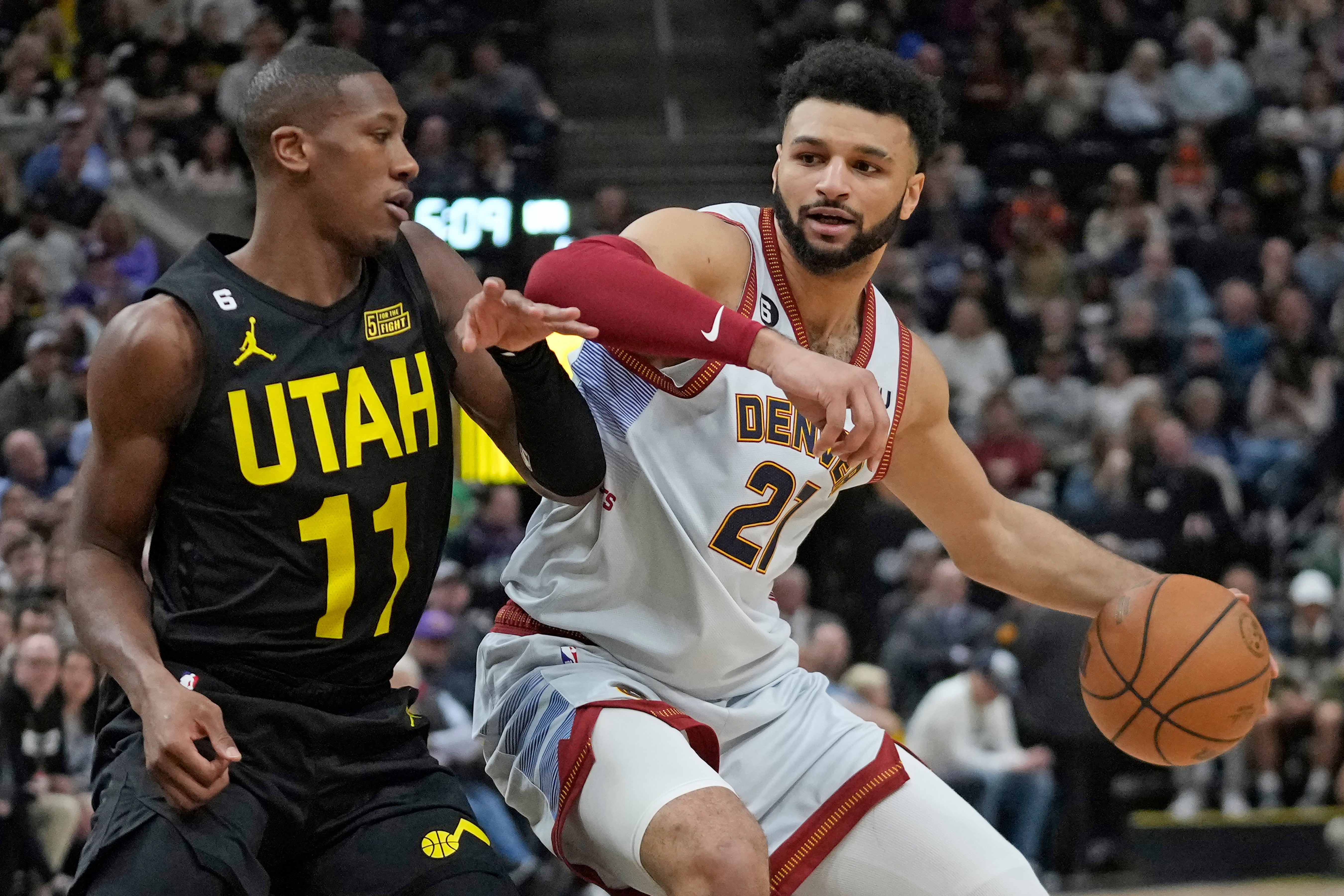 Nuggets Jazz Basketball