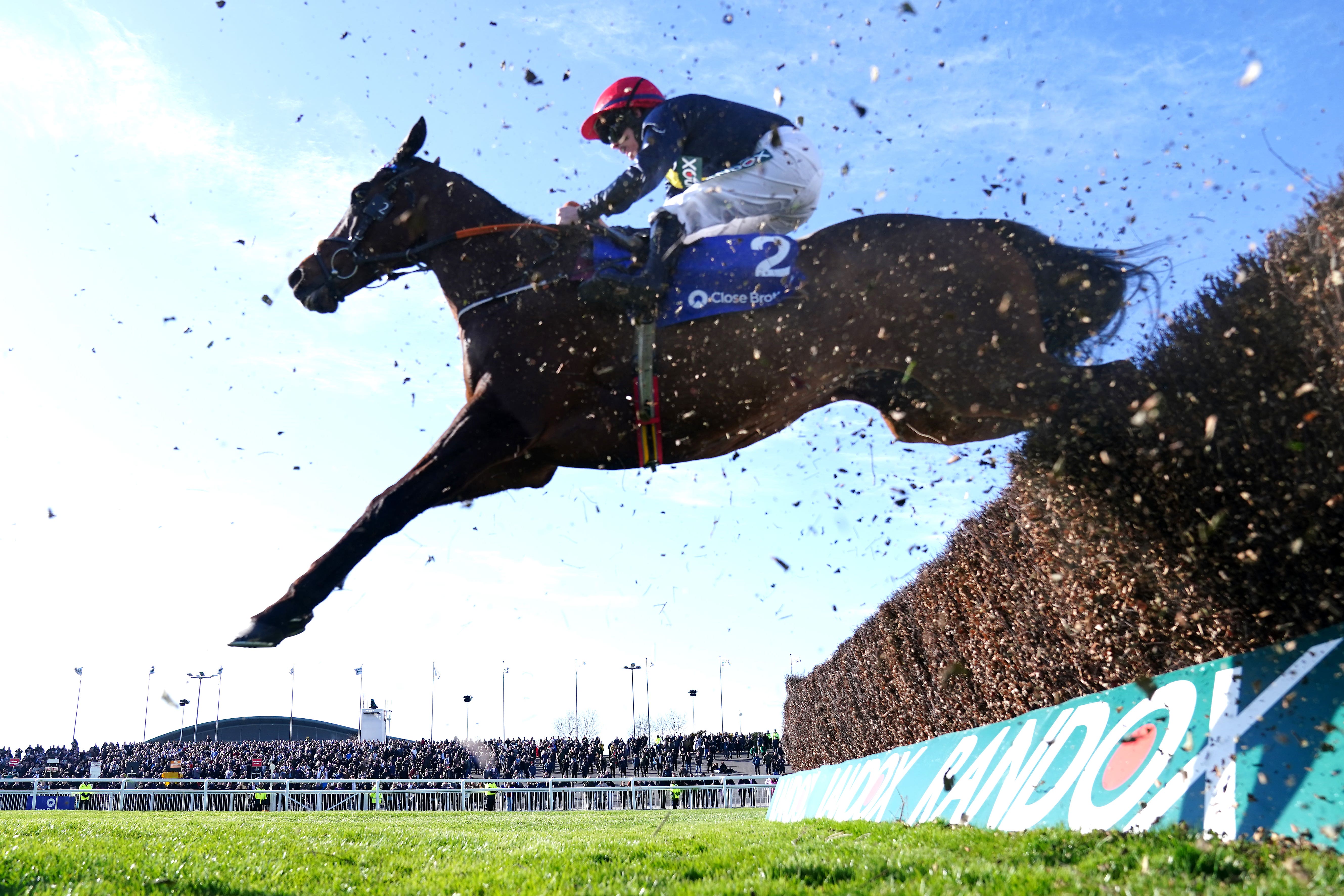Activists have said they plan to disrupt the Grand National but will not be enter the track if there are horses and jockeys riding (David Davies/Jockey Club/PA)