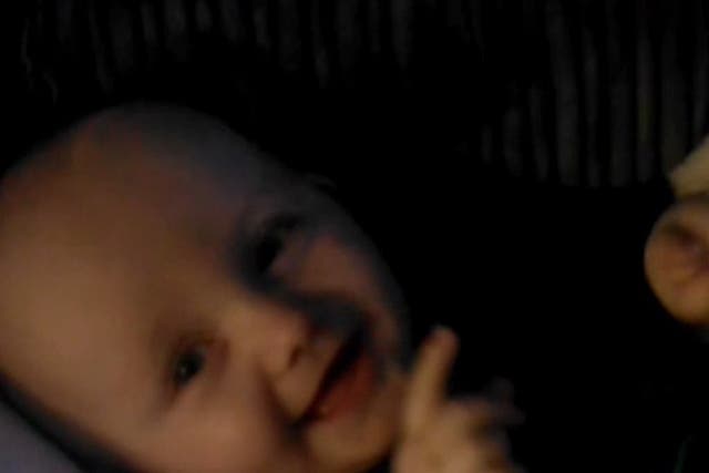 Finley Boden, seen in family footage taken on October 25 2020, two months before his murder (Derbyshire Police/PA)