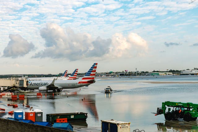 <p>American Airlines pilots voted to authorise a strike amid contract negotiations on 1 May </p>