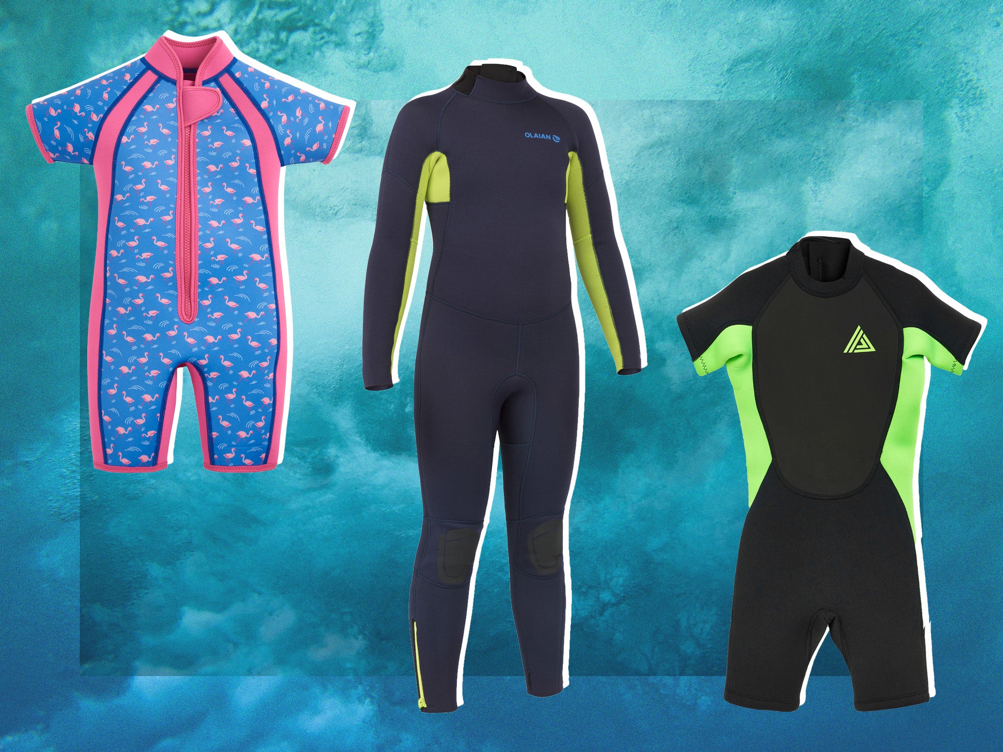 Kids Professional 2.5mm Neoprene Diving Suit Youth Thermal