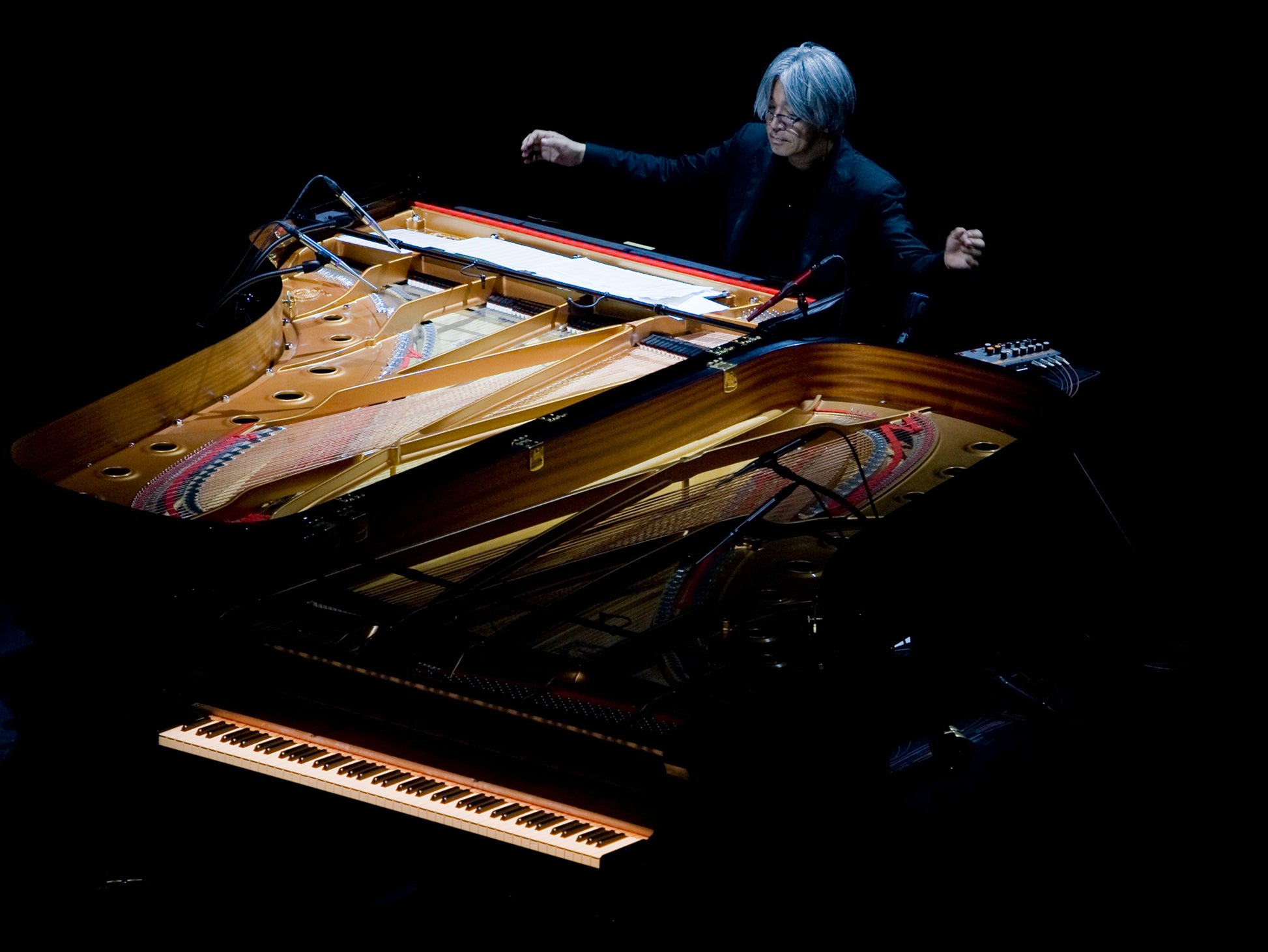 Performing at Rome’s Auditorium in October 2009