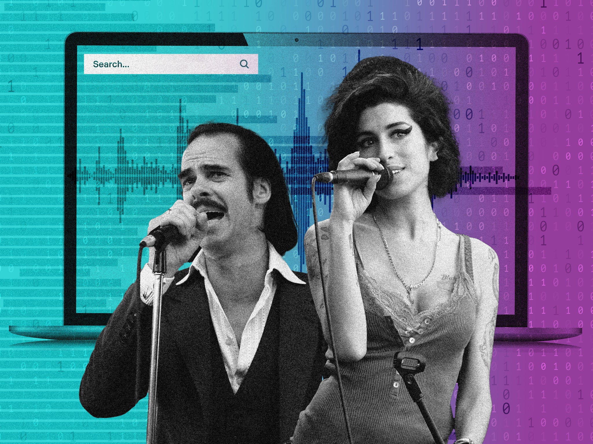AI has written lyrics in the style of numerous musicians, including Nick Cave and Amy Winehouse