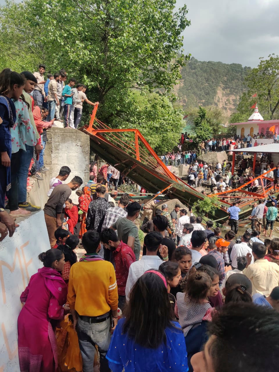 India Bridge Collapse