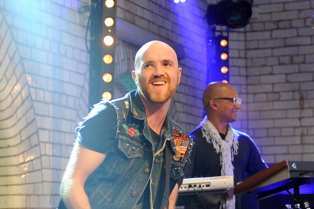 <p>Mark Sheehan from The Script</p>