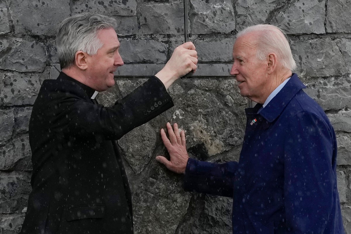 At Knock Shrine, Biden meets priest who gave Beau last rites