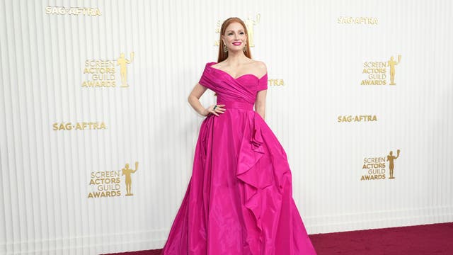 jessica chastain the help pink dress Love this pink dress in "The Help"