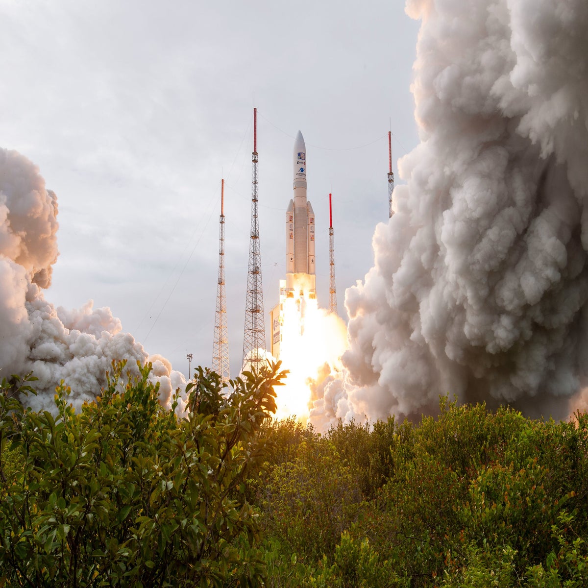 Underground Track Space Launch