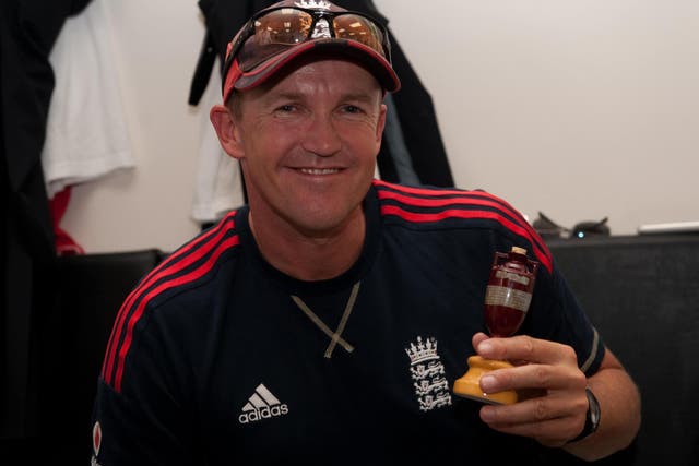 Andy Flower was appointed as England’s team director in April 2009 (Gareth Copley/POOL Wire/PA)