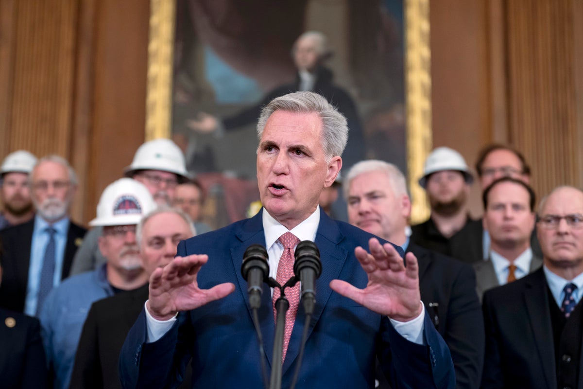 Speaker McCarthy vows to pass debt bill -- with spending cap