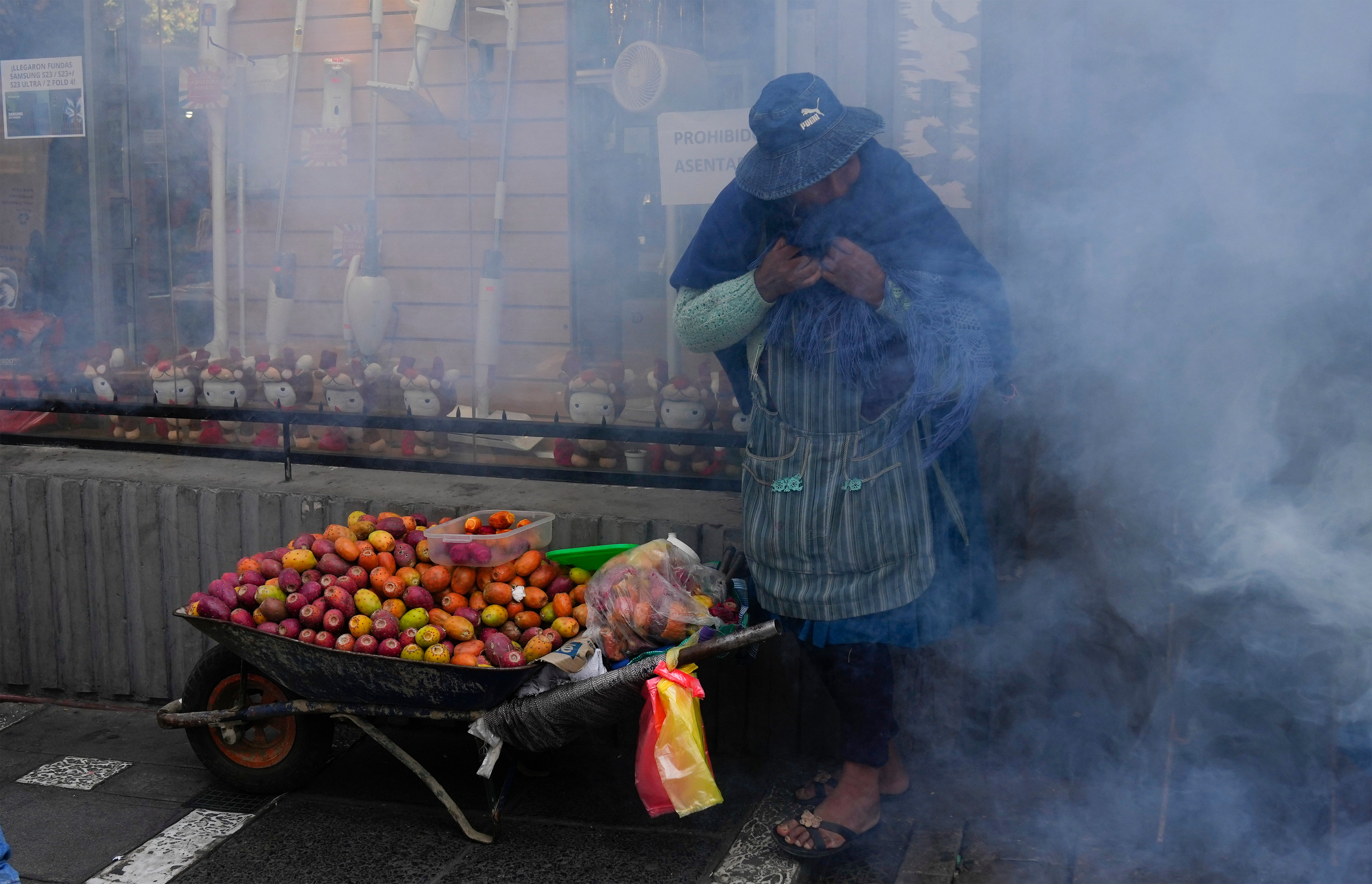 APTOPIX Bolivia Protest