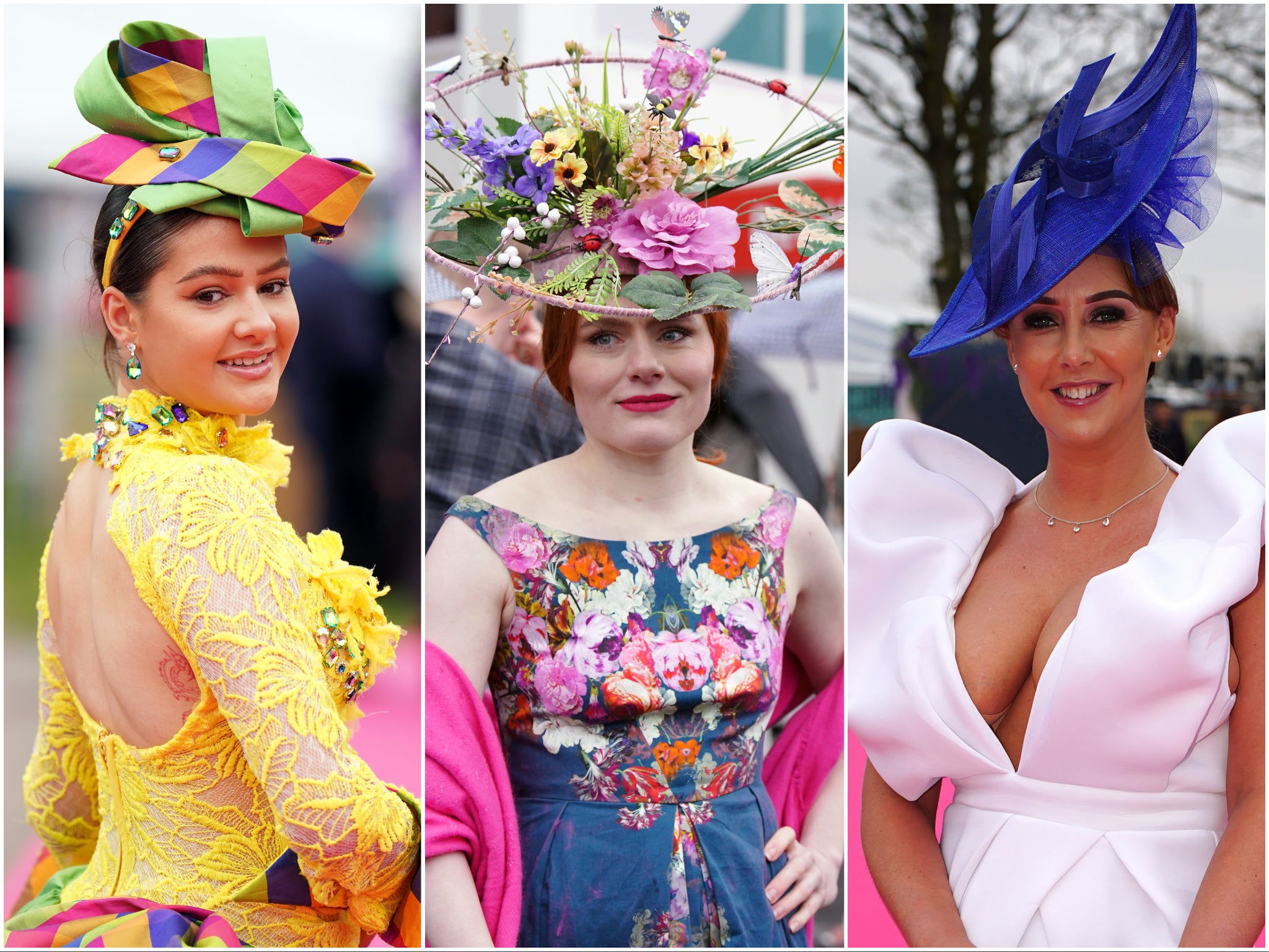 Grand National 2023 The most colourful outfits spotted at Aintree