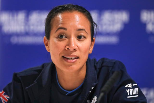Great Britain captain Anne Keothavong challenged her players to show their best form on a week-to-week basis (Bradley Collyer/PA)