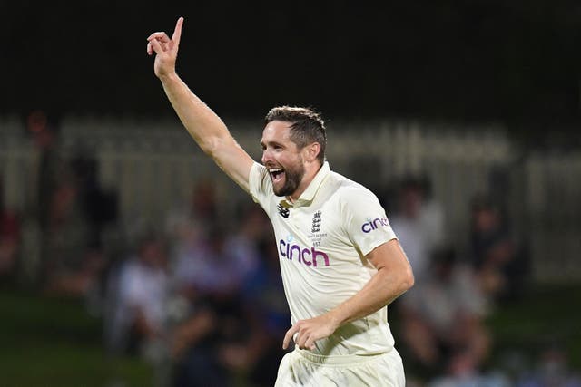 Chris Woakes was back in the wickets for Warwickshire in his first county championship match for 19 months (Darren England via AAP)