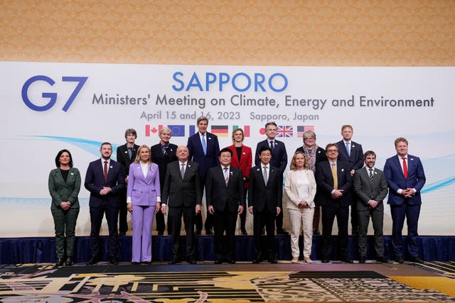 <p>The G7 meeting on climate, energy and security is being held in Sapporo, Japan this week </p>
