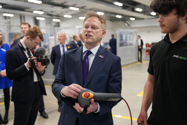 Grant Shapps, Secretary of State for Energy Security and Net Zero (Jacob King/PA)