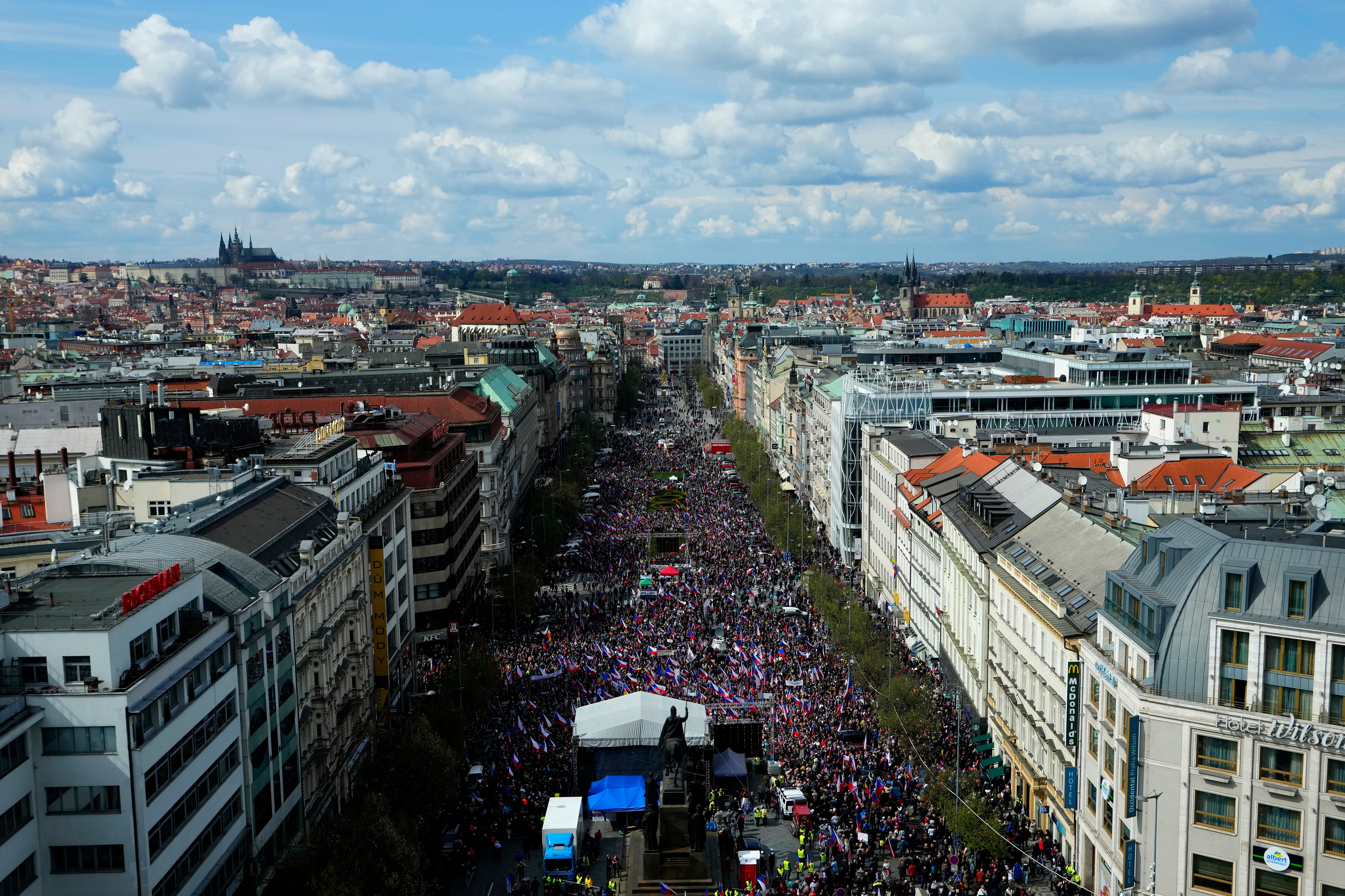 Czech Republic Protest