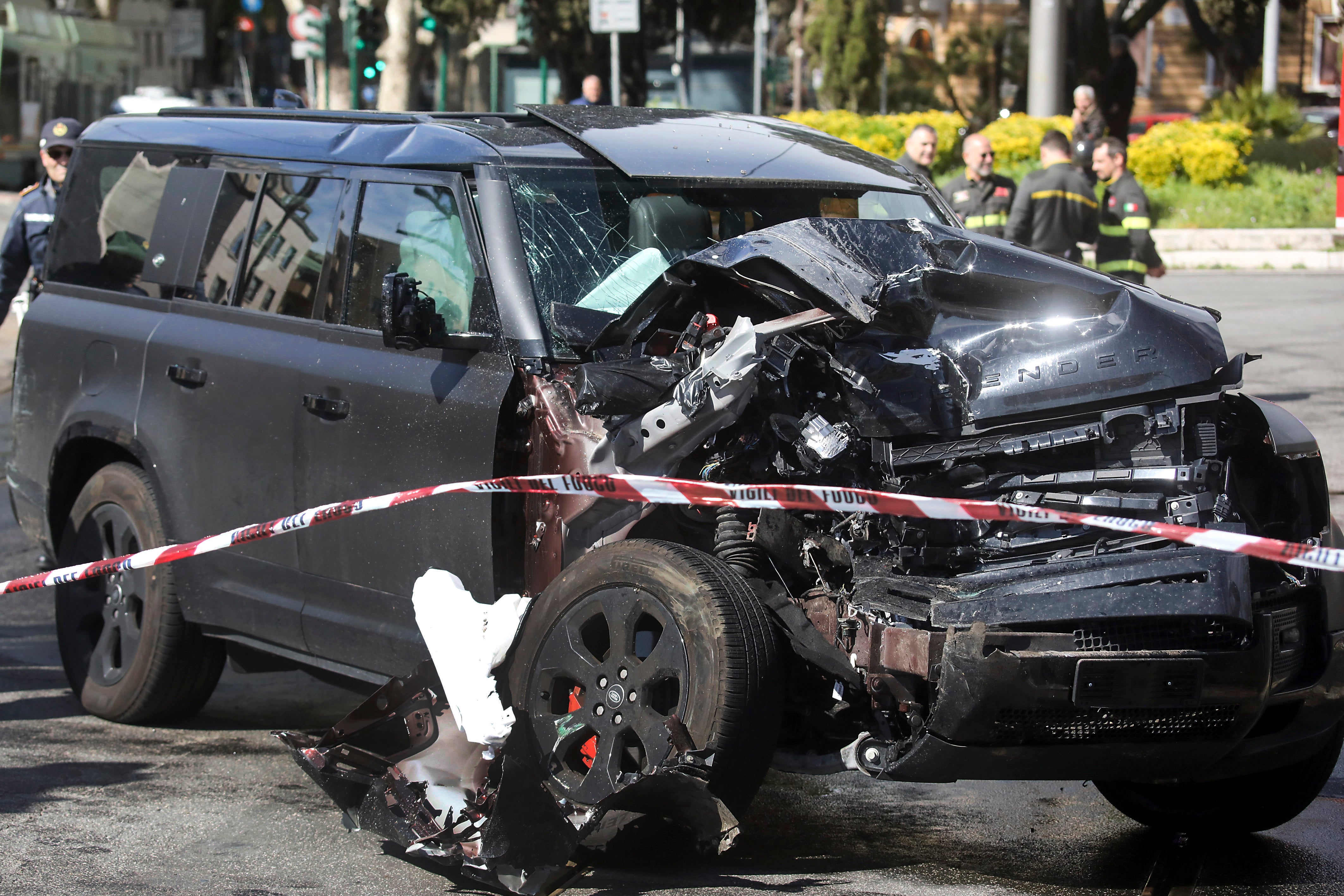 Italy Immobile Car Crash