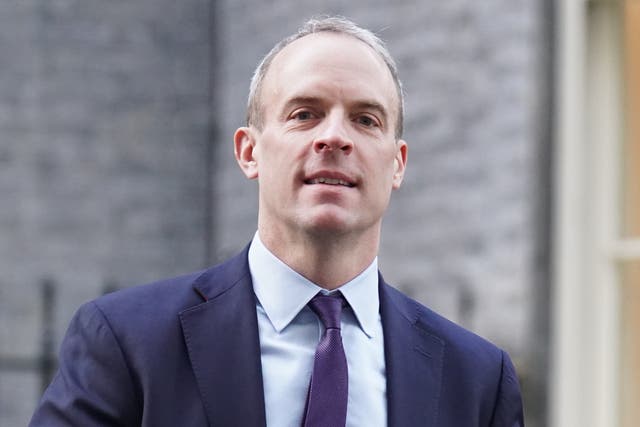 <p>Deputy prime minister and justice secretary Dominic Raab</p>
