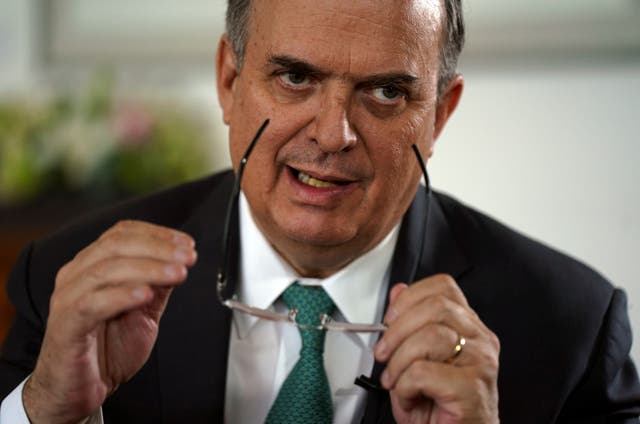 Mexico Elections Foreign Secretary