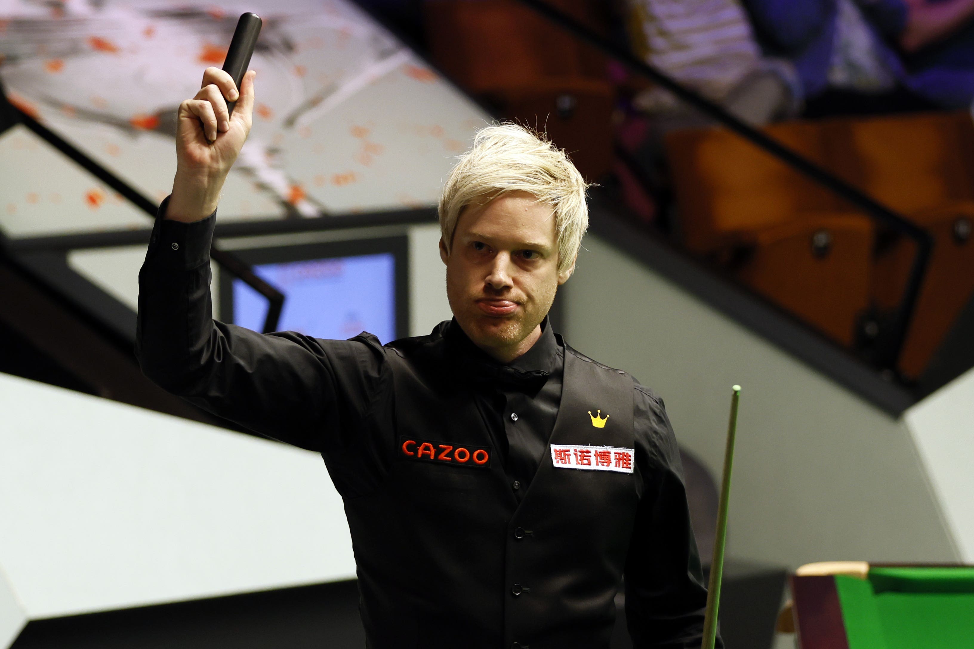 Neil Robertson storms into second round at Crucible after beating Wu Yize The Independent