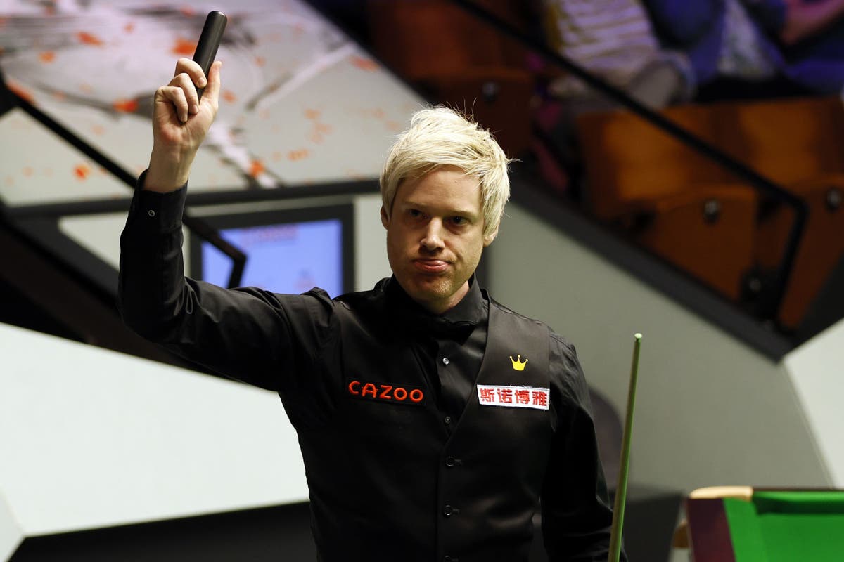 Neil Robertson melaju ke babak kedua di Crucible setelah mengalahkan Wu Yize