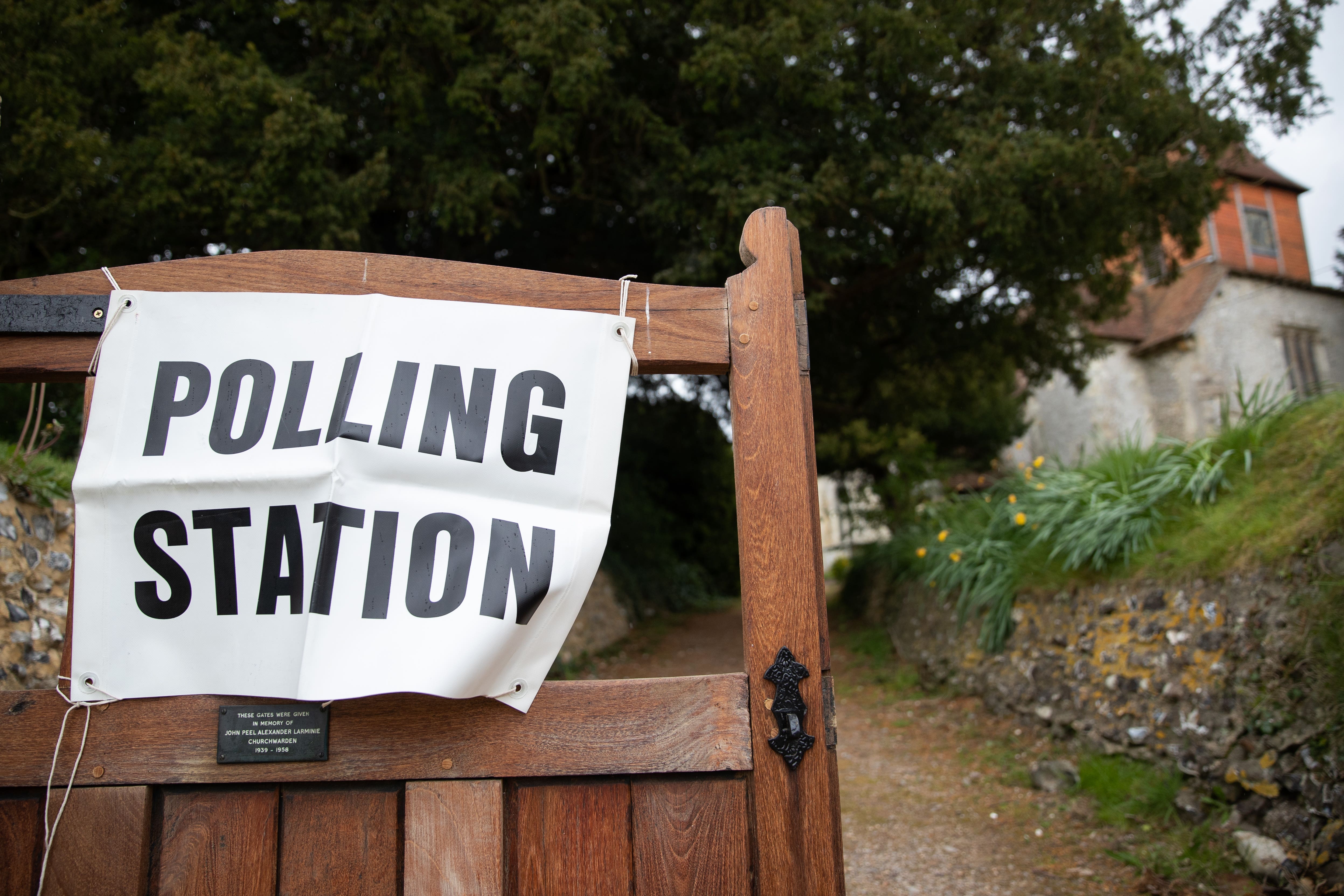 Anyone not registered to vote in next month’s local elections in England has only a few hours left to apply (Andrew Matthews/PA)