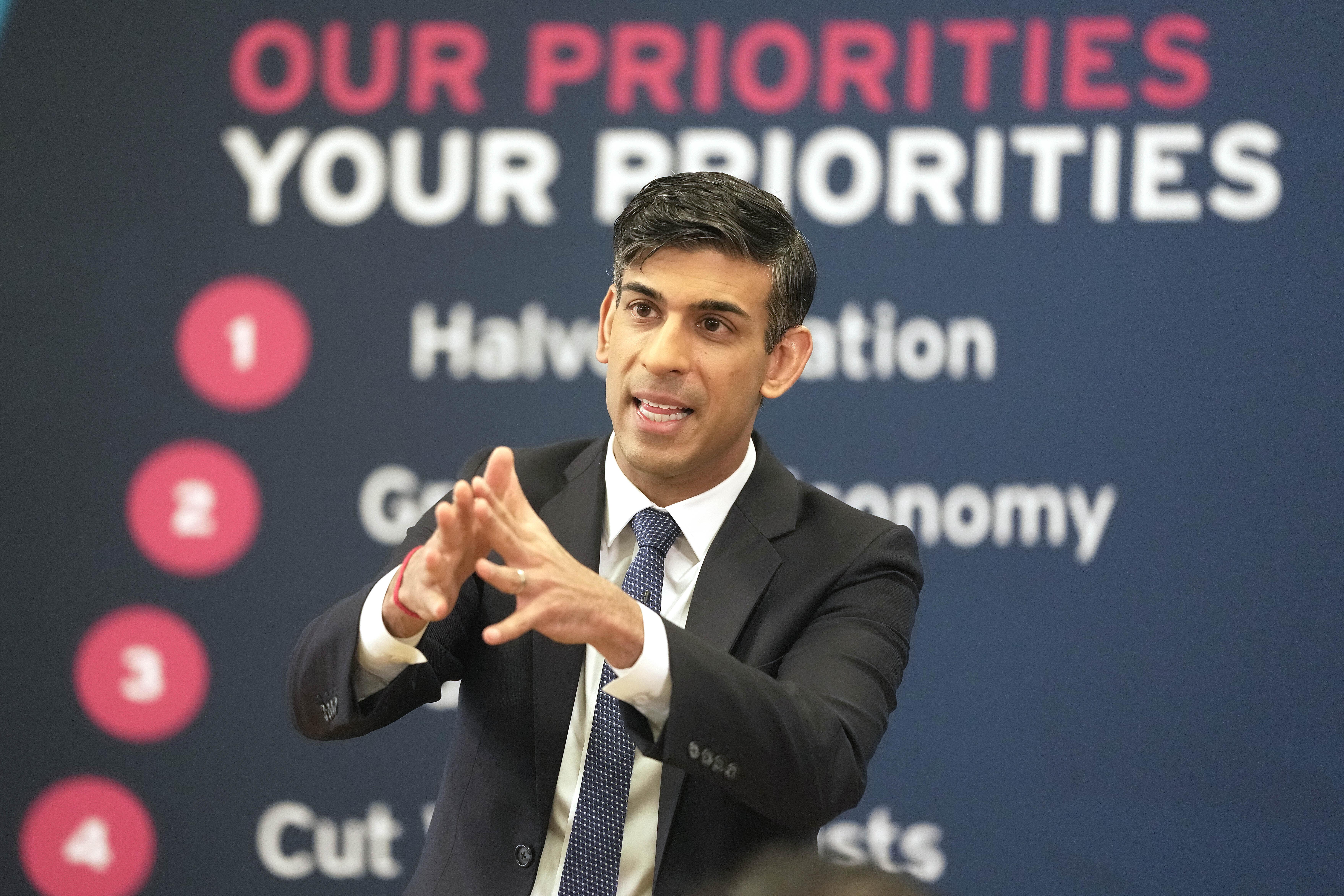 Prime minister Rishi Sunak wants every child to study maths until the age of 18