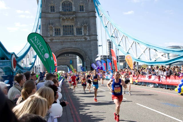 If the London Marathon is your first, get ready for an exciting route (Alamy/PA)
