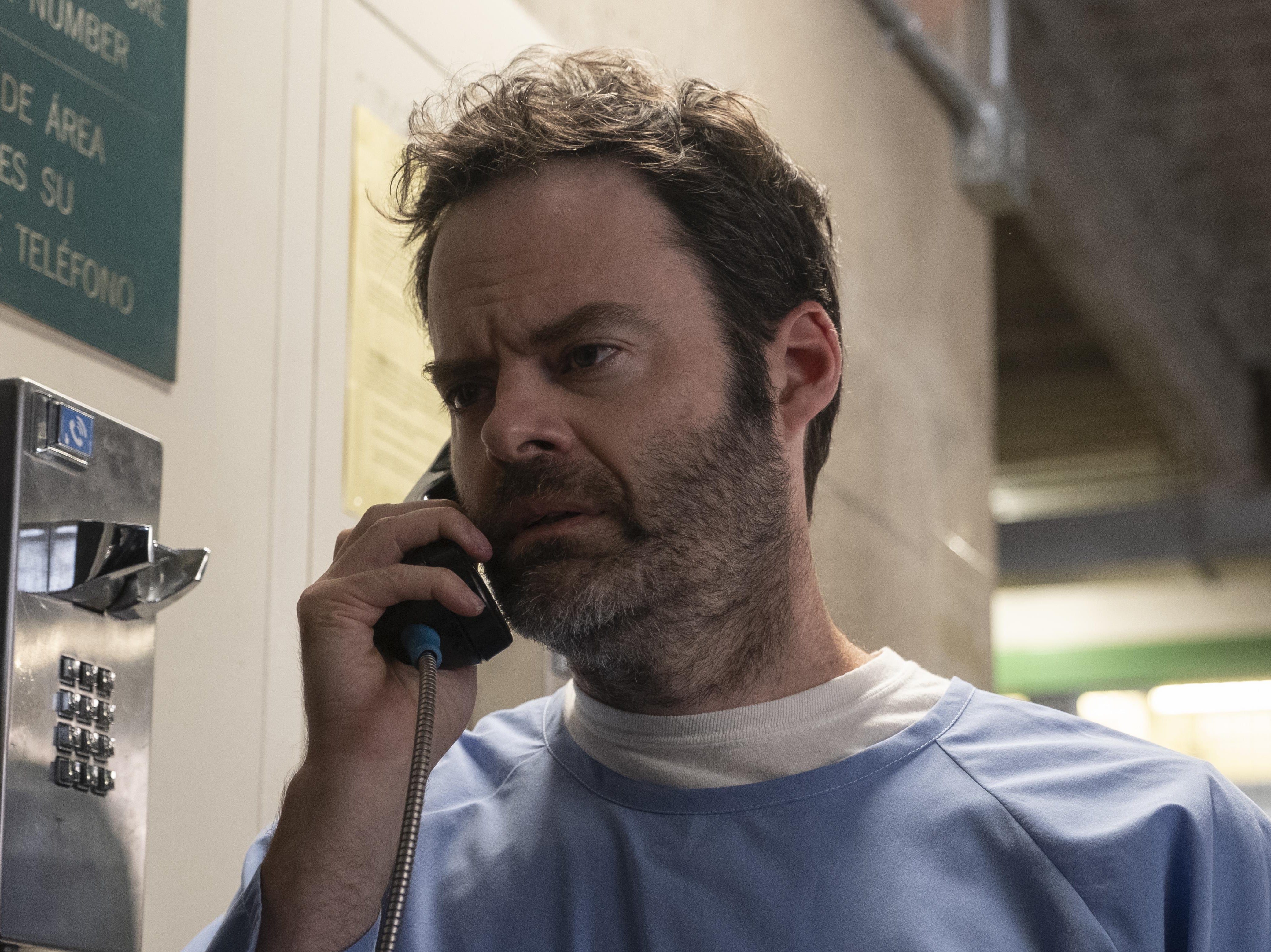 Behind bars: Bill Hader as Barry Berkman in ‘Barry'