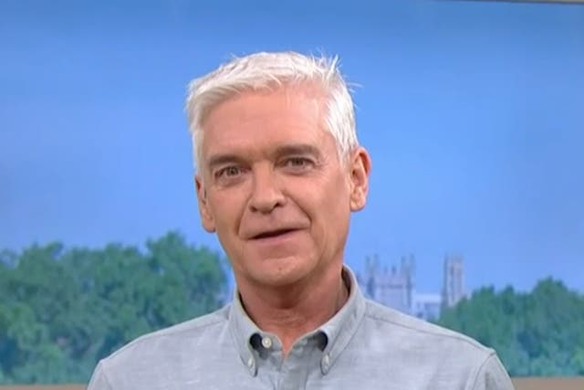 <p>Phillip Schofield on ‘This Morning'</p>