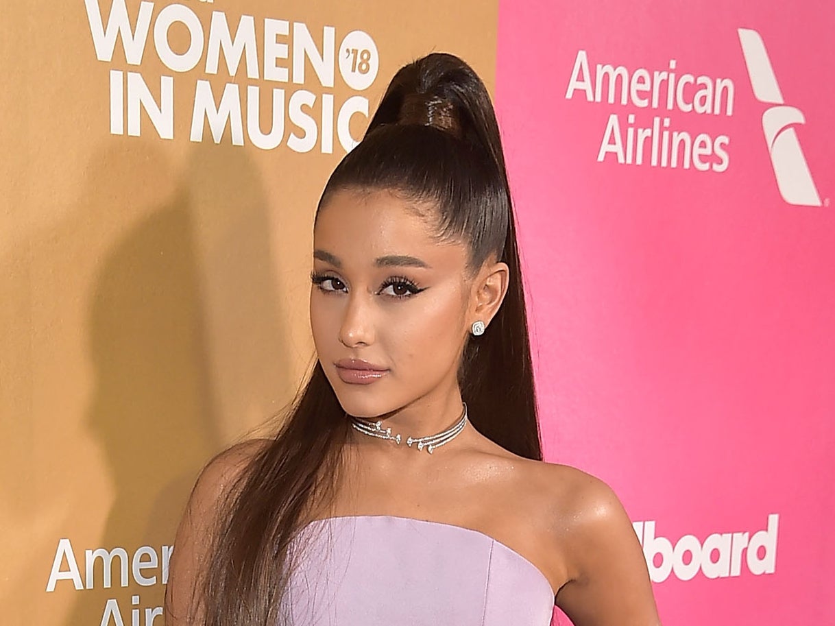 Ariana Grande at the Billboard Women in Music Event in December 2018