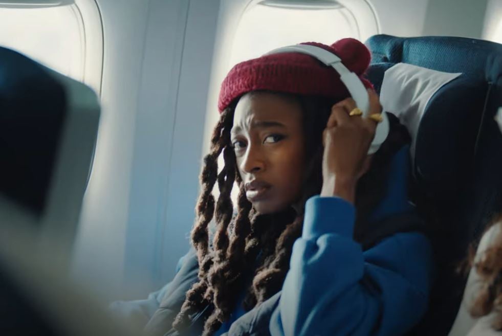Little Simz is asked to pay attention to the new British Airways safety demonstration