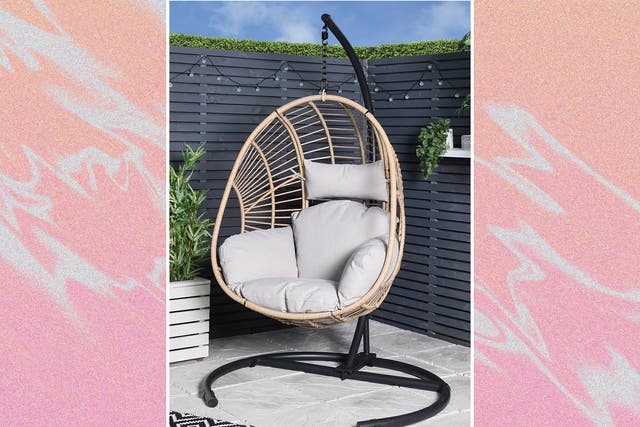 <p>The budget retailer is also selling a cheaper £129.99 helicopter hanging chair  </p>