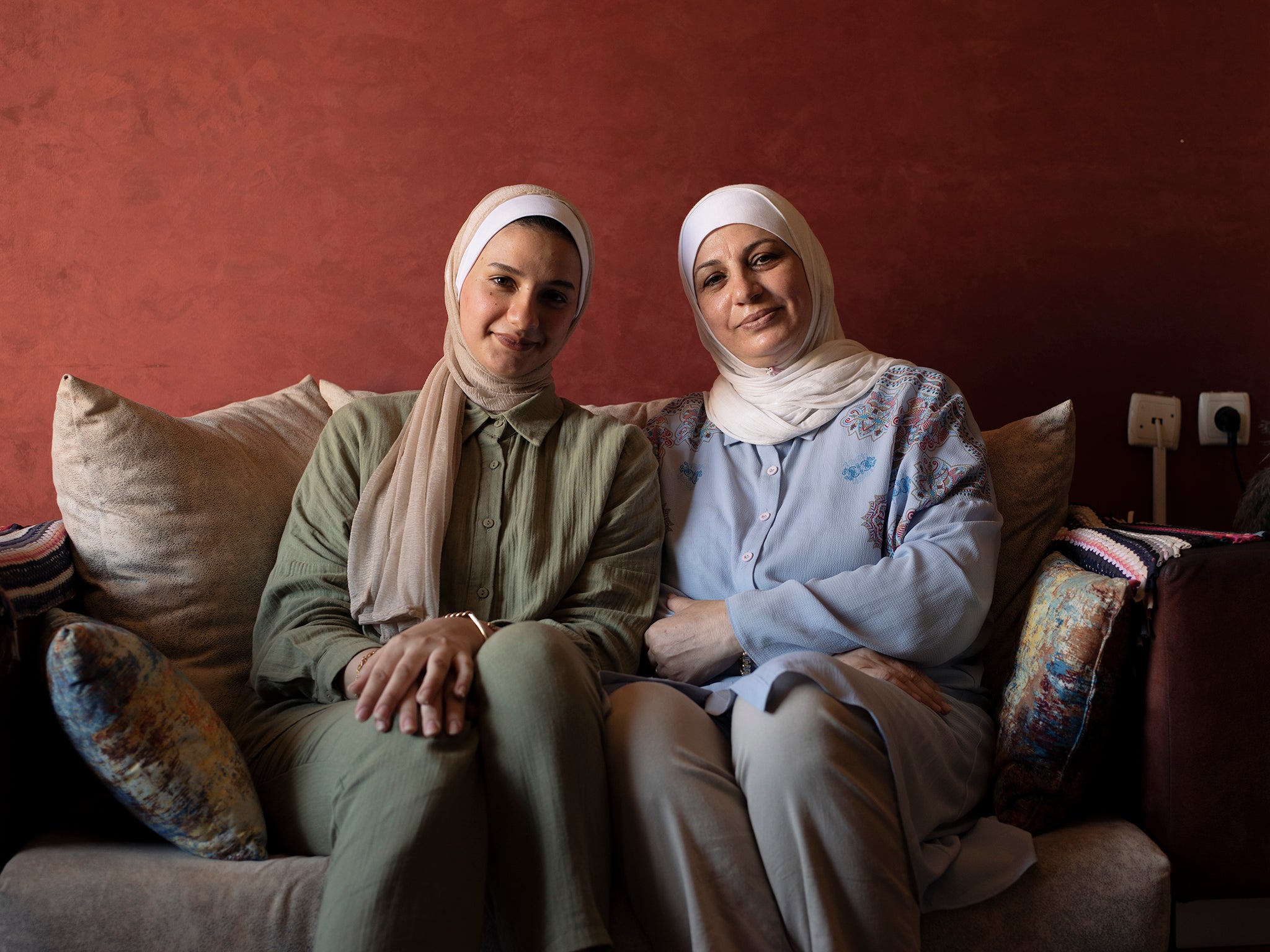 Iman Tayeh, 24, and her mother Raeda, 48, say the past decade has seen significant progress for women