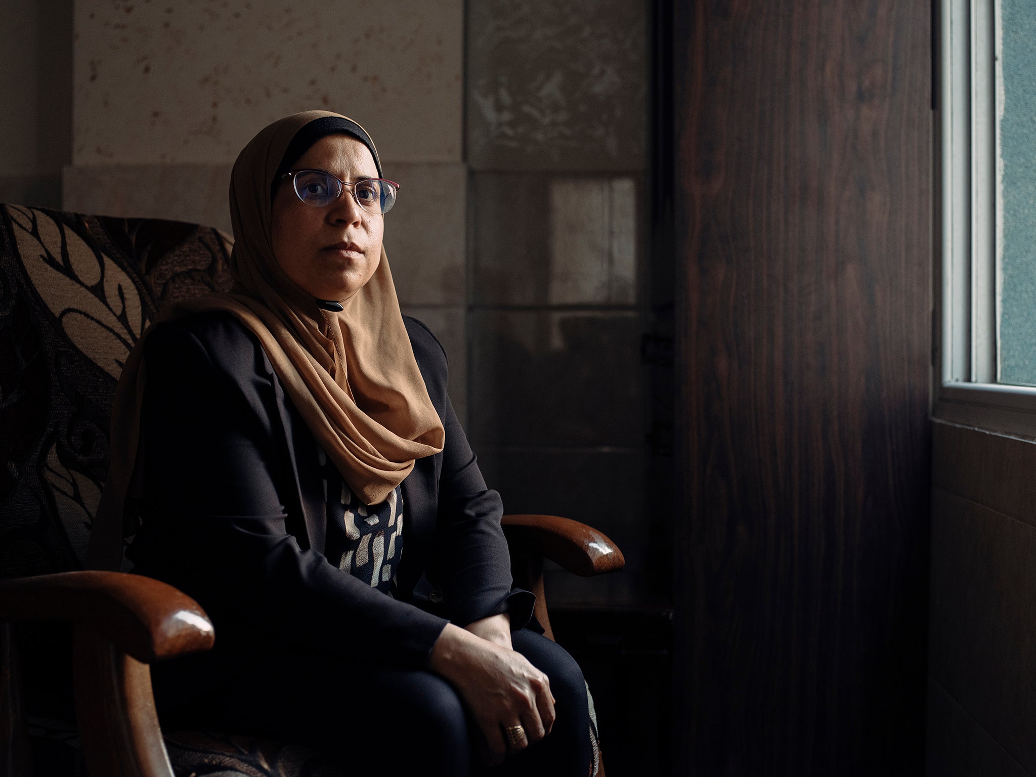 Bahia Sabbah, a 40-year-old mother of two, says, ‘early marriage remains a problem in Gaza and with so many marriages ending in divorce, it is important that women are educated and can financially support themselves and their children’