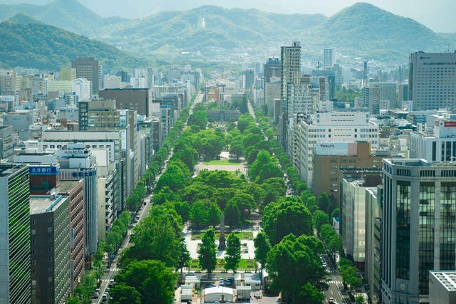 <p>Green metropolis: Sapporo incorporates eco design and a respect for nature </p>