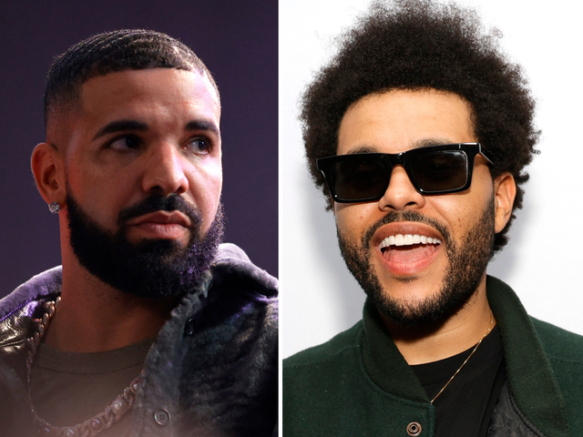 <p>Drake and The Weeknd</p>