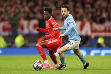 Bayern Munich vs Manchester City predicted line-ups: Team news ahead of Champions League tie