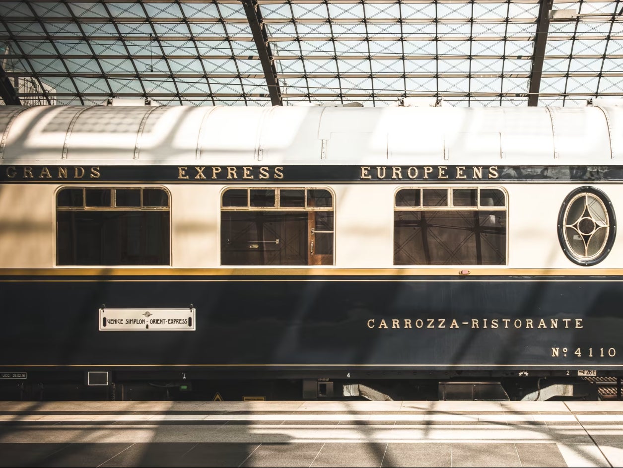 Top class: Carriage from the Venice Simplon-Orient-Express