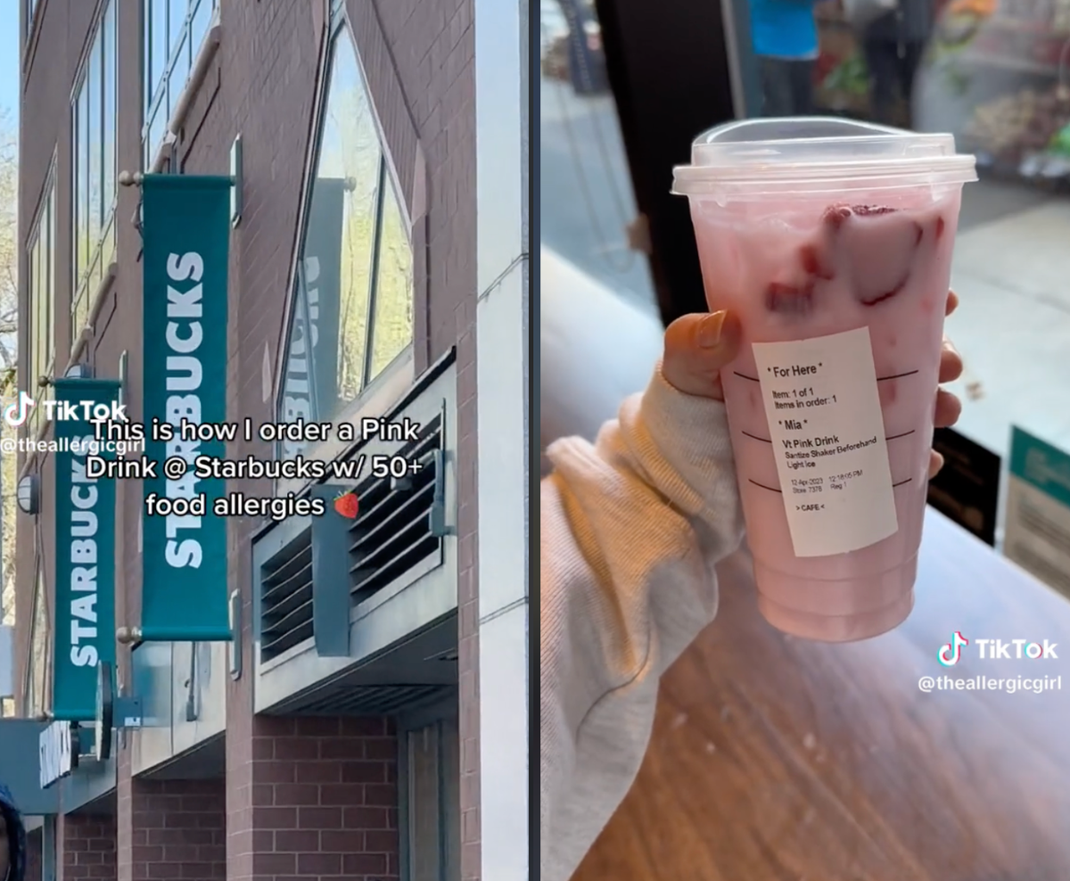 Woman with over 50 food allergies reveals how she orders Starbucks The Independent